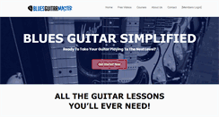 Desktop Screenshot of bluesguitarmaster.com